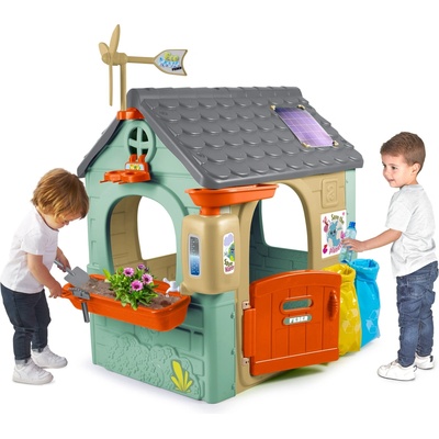 FEBER Zahradní domek Recycle Eco Třídění odpadu Zelená energie