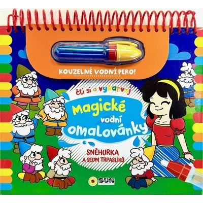 Omalovánky A4 Sněhurka a sedm trpaslíků