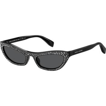 Marc Jacobs Слънчеви очила Marc Jacobs Women's Cat Eye Round Sunglasses - Black Crystal