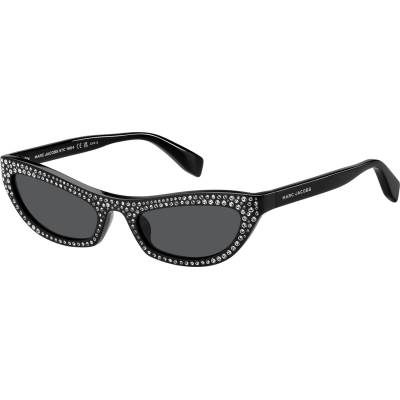 Marc Jacobs Слънчеви очила Marc Jacobs Women's Cat Eye Round Sunglasses - Black Crystal