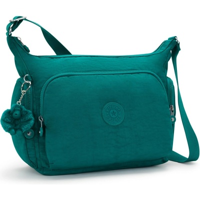 Kipling Velká crossbody kabelka GABB Outspoken Green 12 l