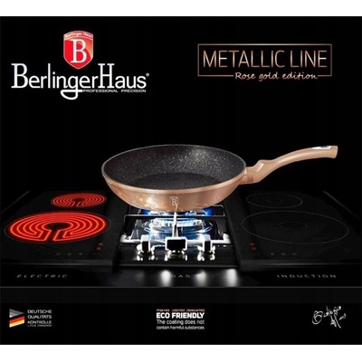 BerlingerHaus Tradiční pánev Metallic 30 cm s mramorovým povrchem