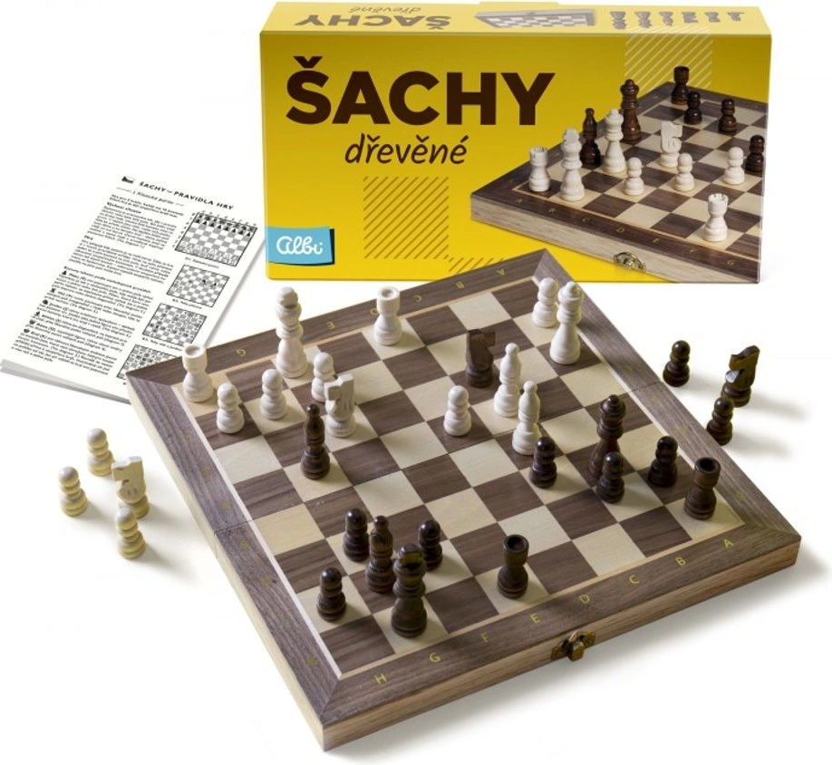 ALBI Šachy dřevěné