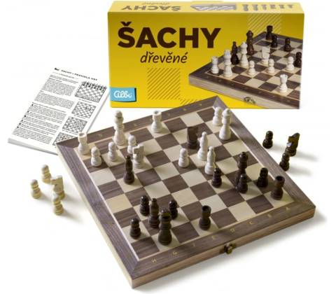 ALBI Šachy dřevěné