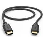 Hama Usb-c кабел hama, 0.5 м, черен - 201706 (hama-201706)