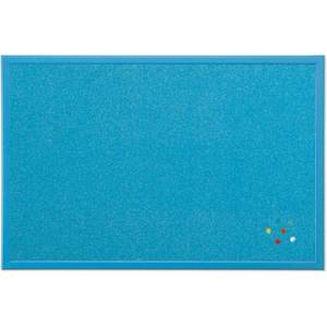 Bi-Office 20x24 см синя табела от корк с рамка P8120-0159 (P8120-0159)