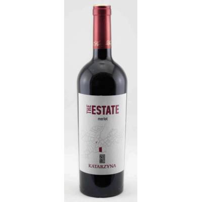 Katarzyna Estate The Estate Merlot červená 2023 14,5% 0,75 l (holá láhev)