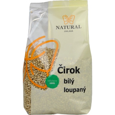 Natural Čirok bílý loupaný 0,5 kg