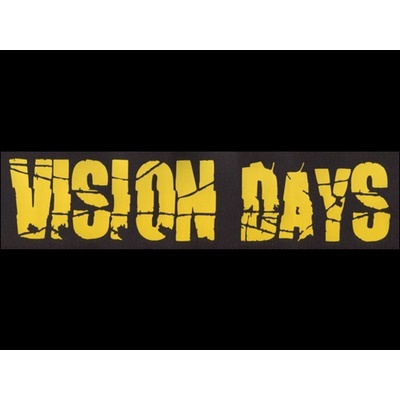 Zádovka VISION DAYS nápis