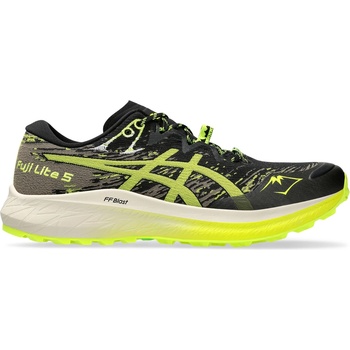 Image 1 of ASICS Маратонки Asics Men's Fuji Lite Trail Running Shoes - BLACK/SAFETY YE