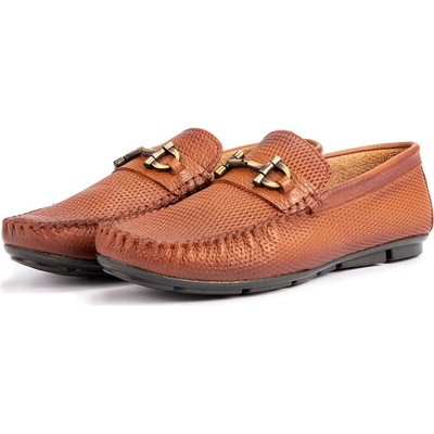 Ducavelli Мъжки обувки от естествена кожа - Таба #333208 (333208_Кафяво)