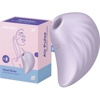 Image 1 of Клитор стимулатор, генератор на удоволствие - Pearl Diver Violet (SATISFY361)