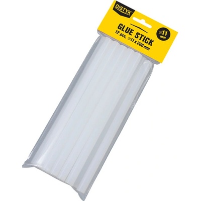Tavné náplne, veľké 11 x 300 mm transparentné - 10 kg kartón