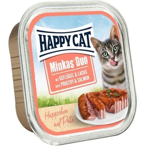Happy Cat Duo poultry & salmon 100 g