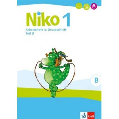 Niko 1 - Arbeitsheft in Druckschrift, Druckschriftlehrgang Klasse 1, 2 Bde