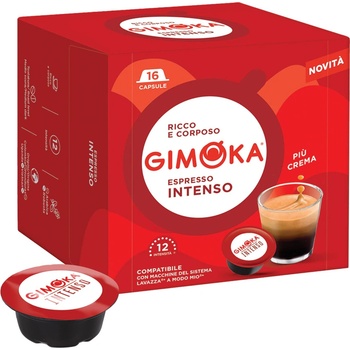 Gimoka | Intenso - 16 капсули за Lavazza A Modo Mio