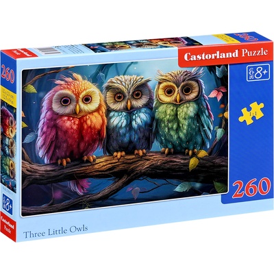 Castorland Пъзел Castorland от 260 части - Три малки сови
