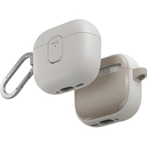 UNIQ Калъф за AirPods 4 - Clyde Series - UNIQ - Сив / Бежов