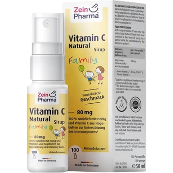 Zein Pharma Vitamin C Natural Spray Family [50 мл]
