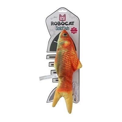 Hofman Animal Care kočka Robocat Fish zlatá rybka USB 30 cm