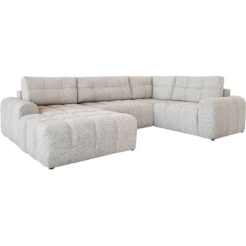 Miuform Бежов разтегателен модулен ъглов диван с място за съхранение (десен ъгъл) Lulu - Miuform (2239PE06)