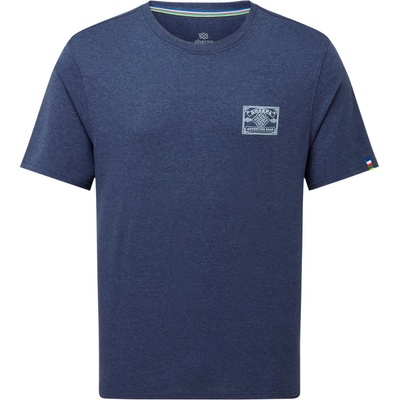 Sherpa Мъжка тениска Sherpa Jutnu Badge Tee T-shirt - Rathee Blue (216-8634-0211)