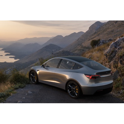 Jazda na Tesle Model Y