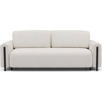 Eltap Сгъваем диван с място за съхранение от букле в цвят слонова кост 244 cm Arcadova - ELTAP (SO-ARC-BL-01JAF)
