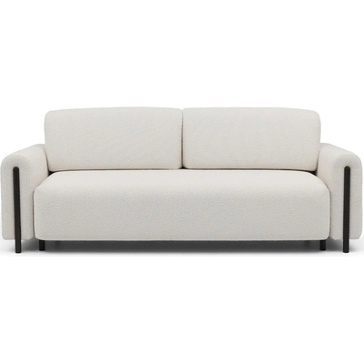 Eltap Сгъваем диван с място за съхранение от букле в цвят слонова кост 244 cm Arcadova - ELTAP (SO-ARC-BL-01JAF)