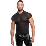 Noir Handmade H082 Onyx Veil Polo Black L