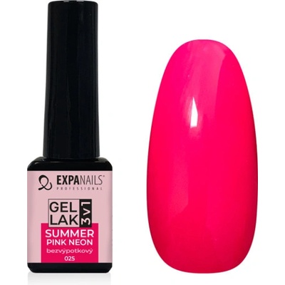 Expa Nails Gel lak 3v1 5ml Summer Pink neon