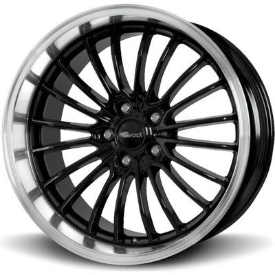 BROCK B24 10x20 5x130 ET45 black polished