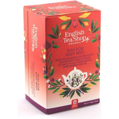 English Tea Shop Teas For Busy Bees mix 5 druhů 20 sáčků