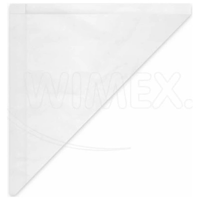 Wimex Papierový kornút FSC Mix biely 19 x 19 cm `125g` viazaný
