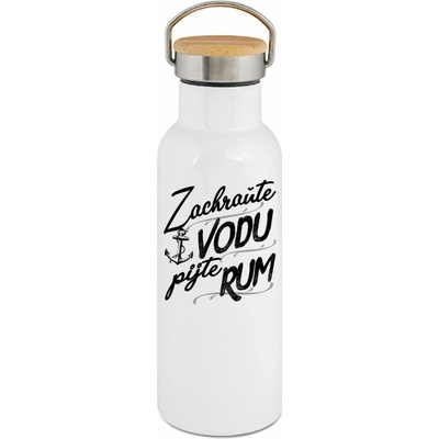 123TRIKO termoska Zachraňte vodu, pijte rum, V2 500 ml