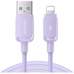 JOYROOM Кабел USB-A към Lightning Joyroom S-AL012A14 2.4A/1.2m (лилав) (S-AL012A14 1.2M-PURP)