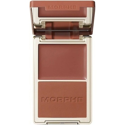 Morphe Make-up-obliceje Blush-BronzerCheek Thrills Bronze & Tone Duo Malibu Villa 10,8 g