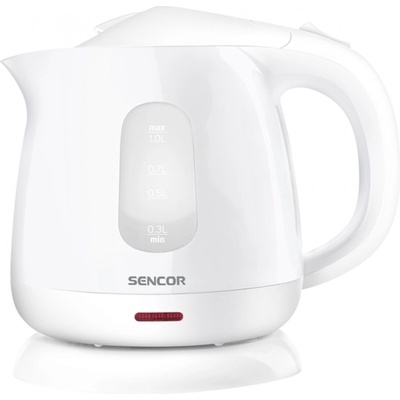 Sencor Електрическа кана за вода Sencor SWK 1010WH, бяла, 1 L, 1100 W