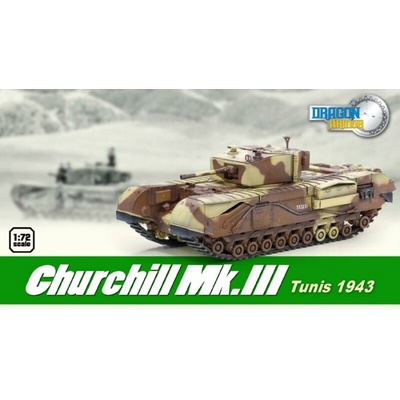 Dragon Churchill Mk III British Army #T53251 Tunisia 1943 1:72