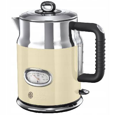 Elektrická varná konvice Russell Hobbs 21672-70 2400 W 1,7 l béžová/hnědá