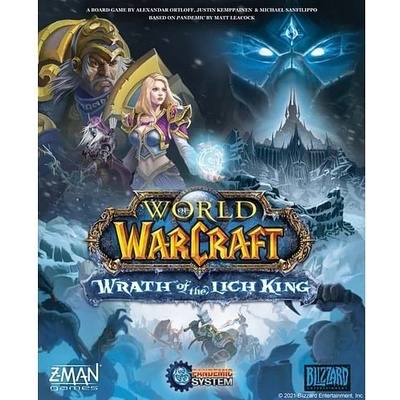 Z-Man Games Pandemic World of Warcraft: Wrath of the Lich King Board Game EN