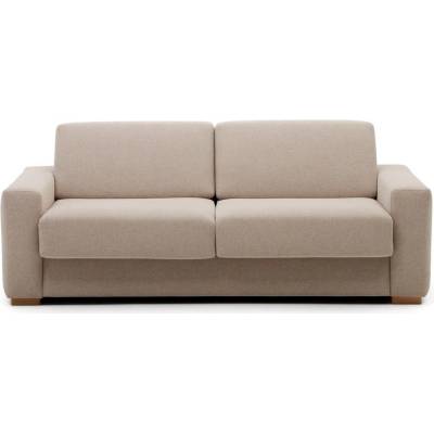 Kave Home rozkladacia pohovka 224 cm Anley Béžová