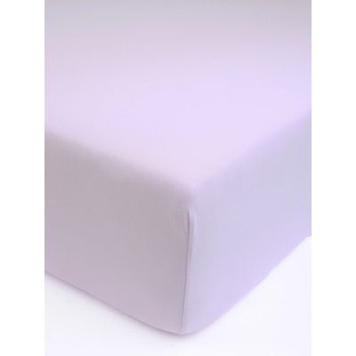 MKLozkoviny.sk Jersey plachta s elastanom Deluxe lila 160x200