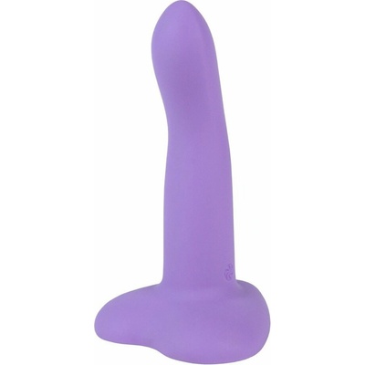 Lola Games Flow Emotional Dildo Purple silikónové dildo s prísavkou 12,7 x 3 cm