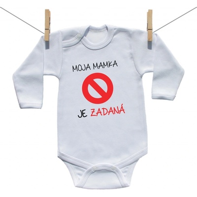 Body s dlhým rukávom Moja mamka je zadaná
