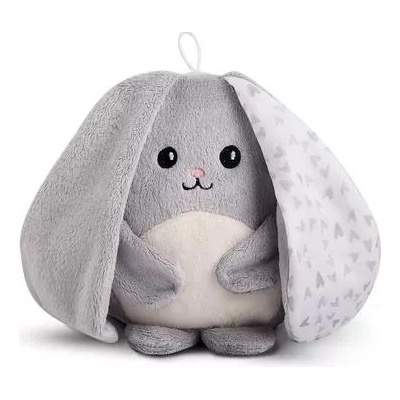 MyHummy šumící mazlíček vydávající bílý šum Bunny grey Premium + senzor spánku