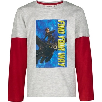 Блуза Как да си дресираш дракон многоцветен, размер 104 (drg3-3-129_104)