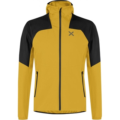 Montura Мъжко софтшел яке Montura Rise Hooded Jacket Softshell jacket - Mustard (003-3201-0414)