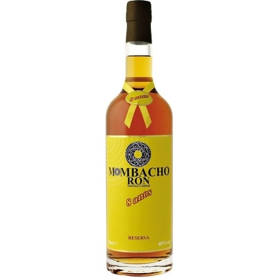 Mombacho Rum 8y 40% 0,7 l (holá láhev)
