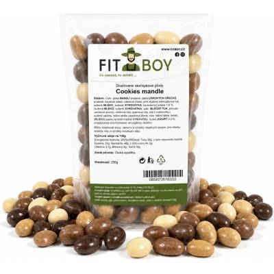 FITBOY Cookies mandle 250 g